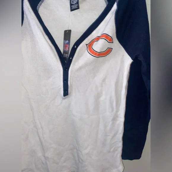 NFL Blue and White Long Sleeve Tees - Picture 3 of 6